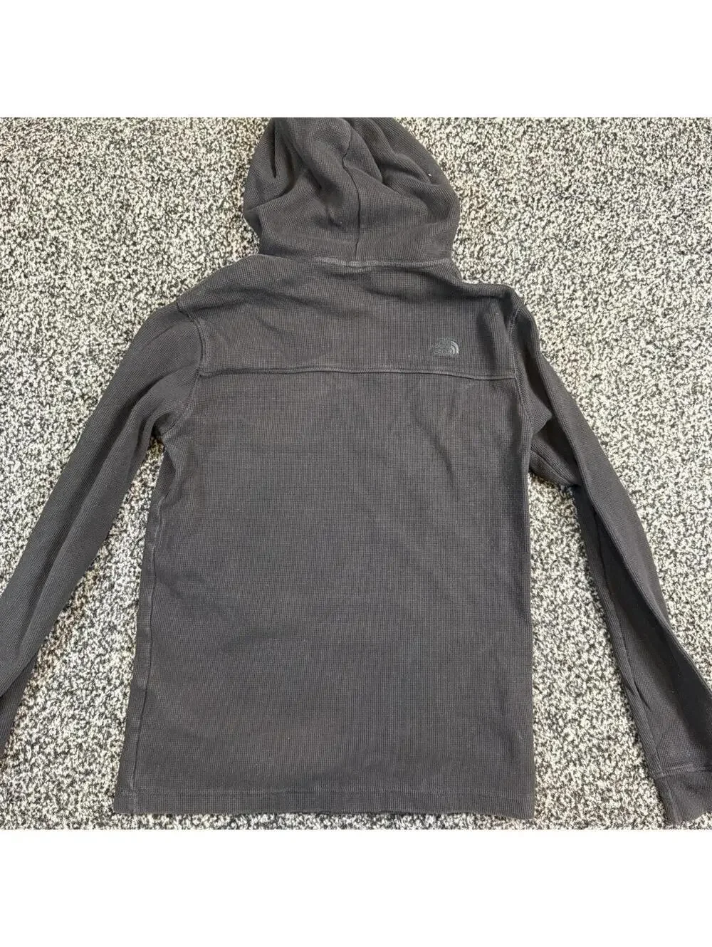 The North Face gray hoodie in size S